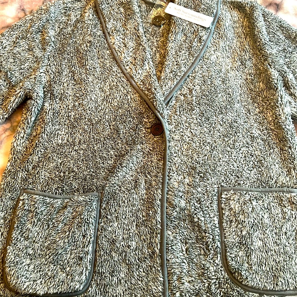 Soft Surroundings Plush Cardigan